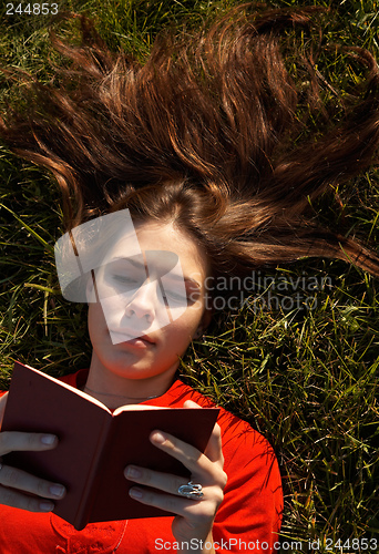 Image of Girls on the grass