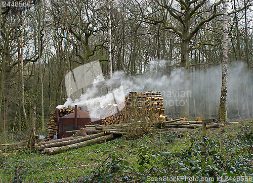 Image of Charcoal Burning