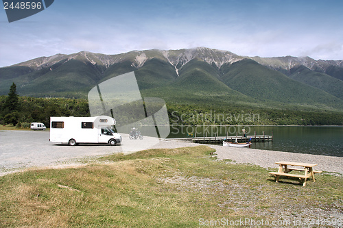 Image of Motorhome in New Zealand