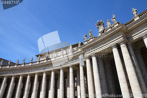 Image of Vatican colonnade