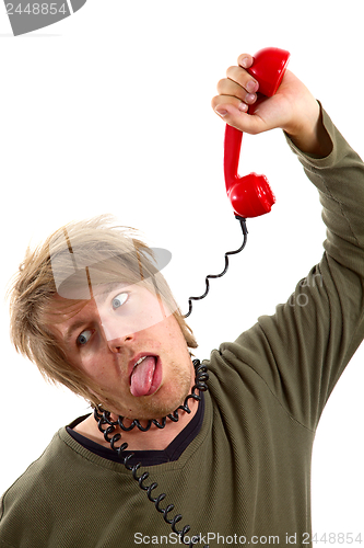 Image of Phone hang