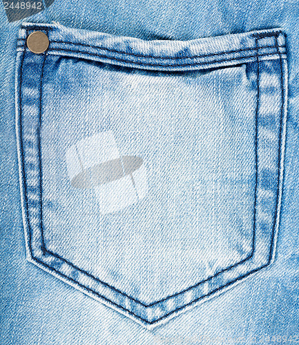 Image of jeans pocket 