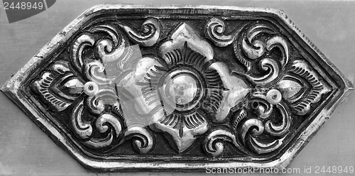 Image of Oriental silver pattern