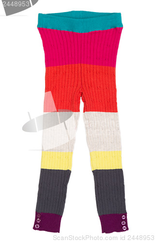 Image of Children's knitted trousers