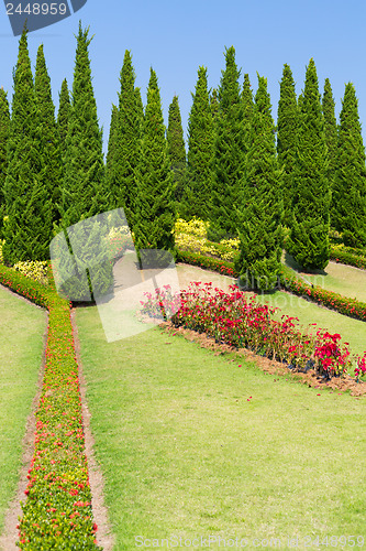 Image of Landscaped garden Royal Flora Ratchaphruek