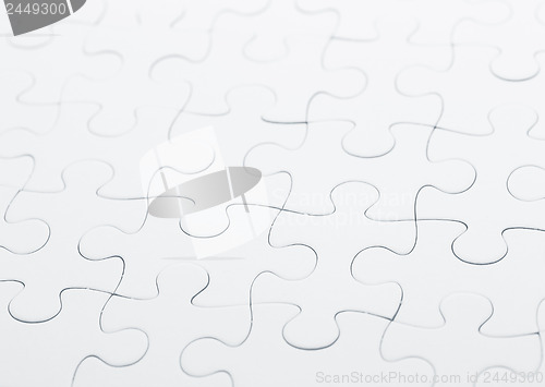 Image of Complete white puzzle