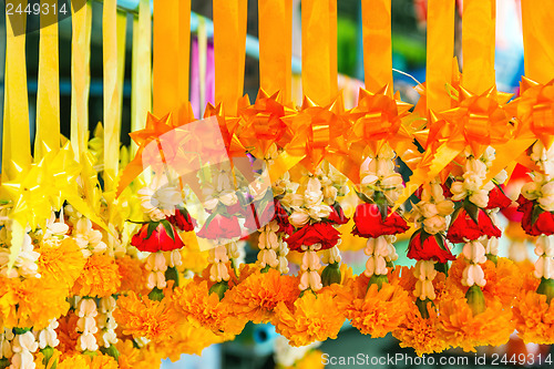 Image of Garland flower for worship