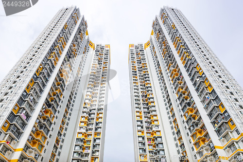 Image of Hong Kong residential buildings