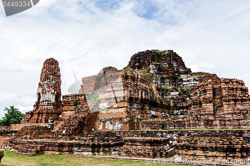 Image of Old siam temple of Ayutthaya