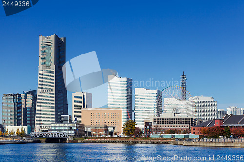 Image of Yokohama skyline in Japan