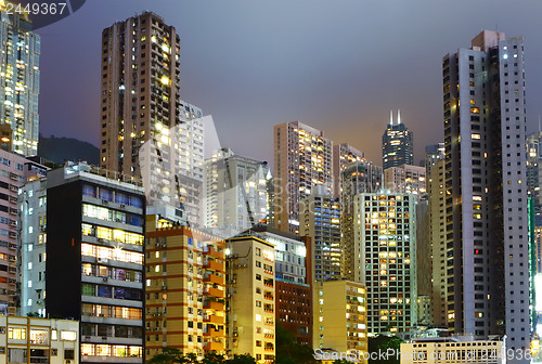 Image of Downtown district in Hong Kong