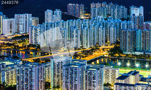 Image of Residential district in Hong Kong