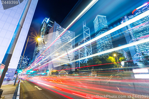 Image of Hong Kong night
