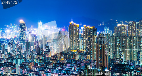 Image of Urban cityscape in Hong Kong