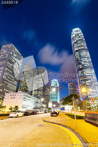 Image of Hong Kong at night