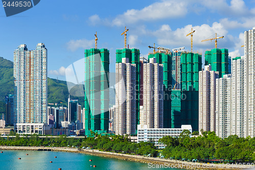 Image of Building under construction in Hong Kong