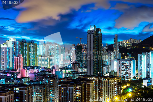 Image of Urban city in Hong Kong