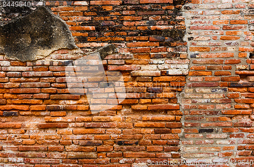 Image of Ancient brick wall