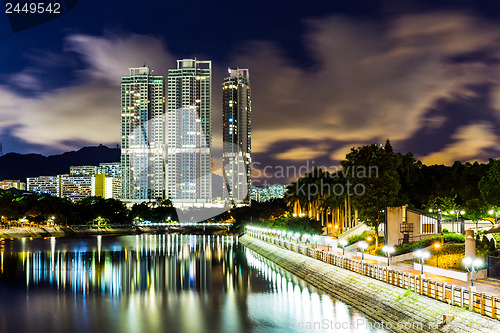 Image of Public housing building in Hong Kong