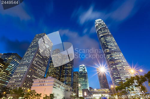 Image of Hong Kong night
