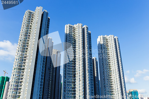 Image of Public housing building in Hong Kong