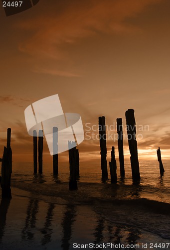 Image of Broken Pier Orange