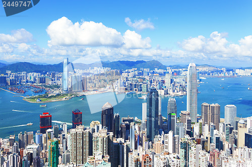 Image of Hong Kong cityscape 