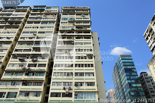 Image of Old residential building in Hong Kong