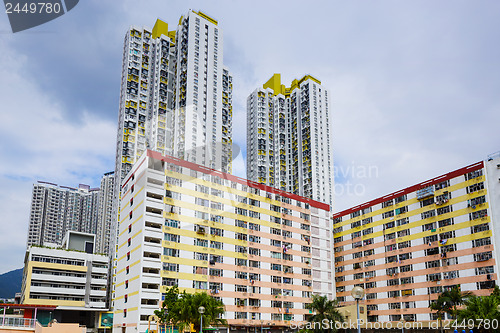 Image of Hong Kong residential buildings