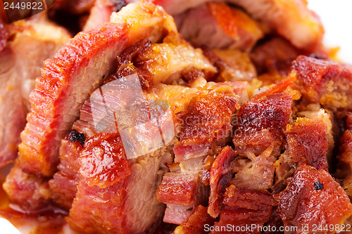 Image of Chinese cuisine, sweet barbecue pork