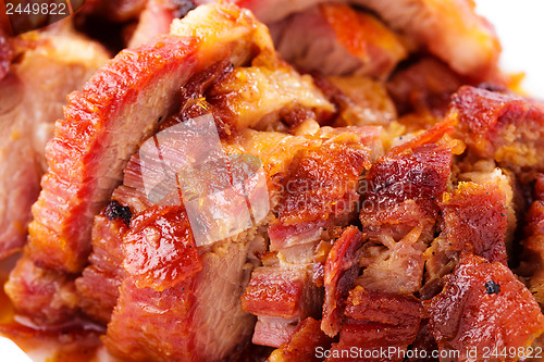 Image of Chinese cuisine, sweet barbecue pork