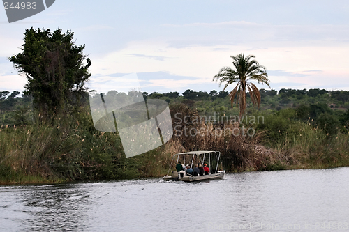 Image of Tourist on the lake