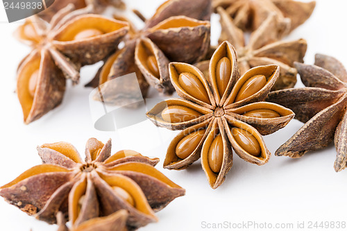 Image of Star anise close up