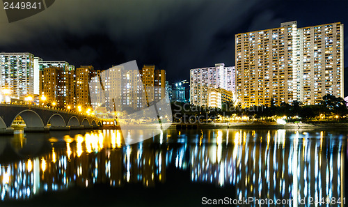 Image of Public housing building in Hong Kong