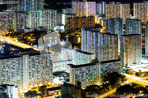 Image of Downtown district in Hong Kong
