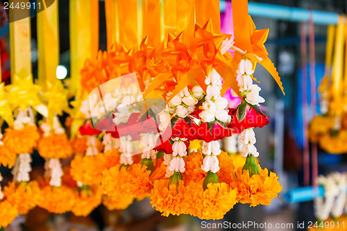 Image of Thai worship garland for sell