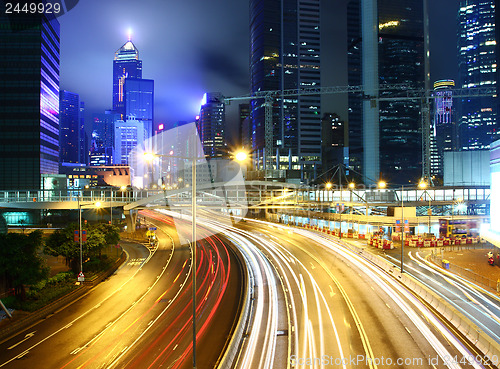 Image of Busy traffic in Hong Kong