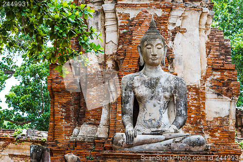 Image of Ancient Buddha statue