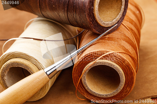 Image of Thread for leather craft