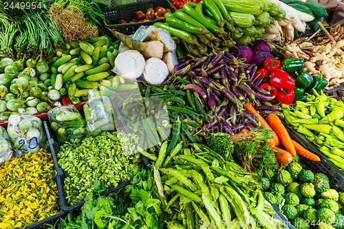 Image of Vegetable in the market