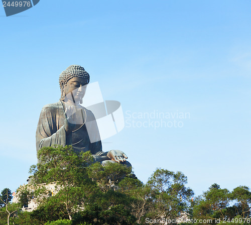 Image of Giant buddha in Hong Kong