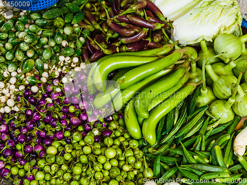 Image of Vegetable in food market