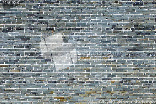 Image of Ancient gray brick wall