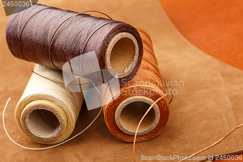 Image of Thread for leather craft