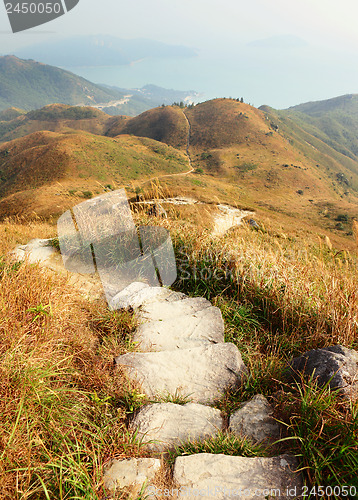 Image of Hiking path on the mountain