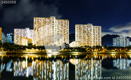 Image of Public housing building in Hong Kong