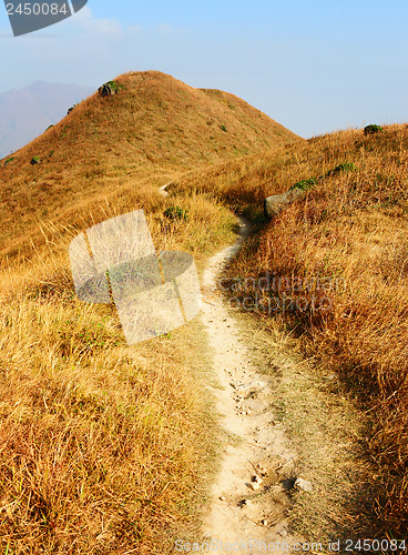 Image of Hiking path on the mountain