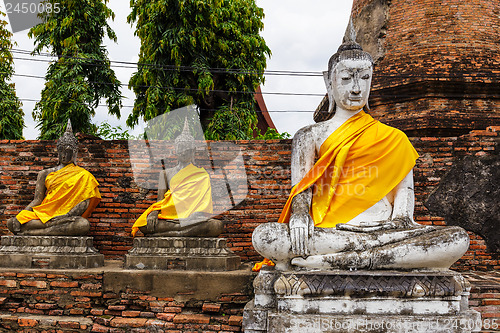 Image of Ancient Buddha statue