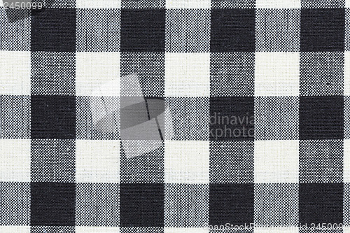 Image of checkered tablecloth