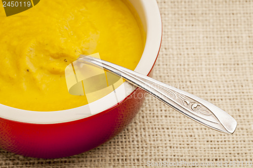 Image of carrot cream soup